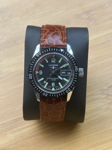Lucerna diver 33mm vintage - diver,