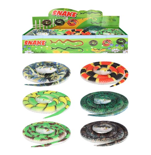 Serpente gomma realistico - serpente,