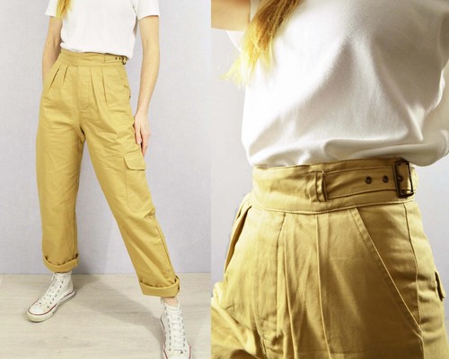 Pantaloni gurkha vita alta
