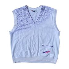 Fila gilet da tennis vintage 90S anno 1991 Seles Design taglia 48