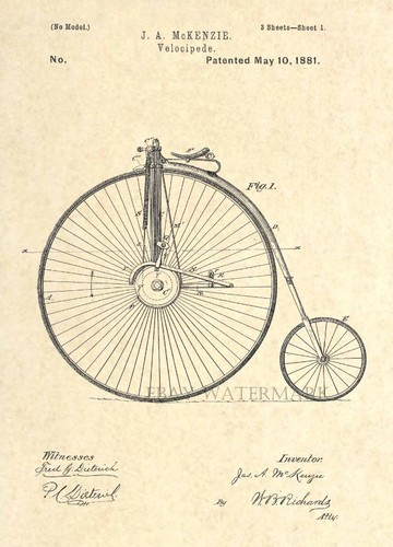 Penny farthing big wheel - penny,