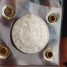 Moneta In Argento Vittorio Emanuele II 2 Lire 1863 Regno D Italia Lotto 1560