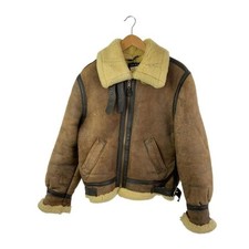 Giacca da volo bomber Schott tipo B-3 Real Mouton taglia 38 marrone autentica