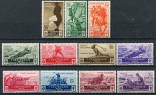 REGNO D'ITALIA 1934 MEDAGLIE AL VALORE P.O. SERIE COMPLETA MNH** CAT. S76