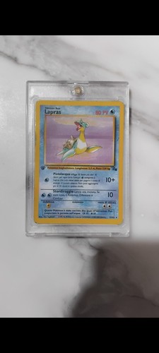 Pokemon lapras prima - lapras, edizione