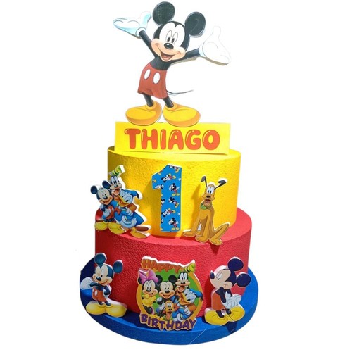 Torta scenografica mickey - torta,