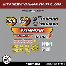 Yanmar vio 75 global decalcomanie stickers completi