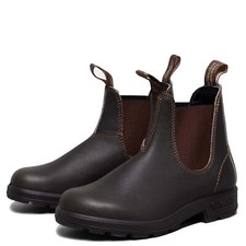 Stivali Chelsea Blundstone 500 in pelle marrone