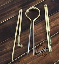 Set Vintage 3 - Combo - Compasso Proporzionale Per Disegno