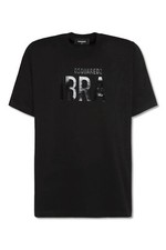 Shirt girocollo nera - girocollo,