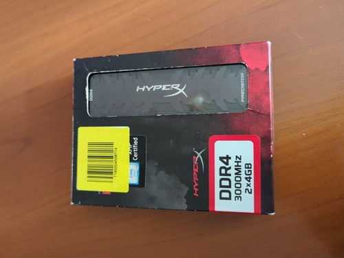 Hyperx predator 3000mhz 2x4gb - predator,