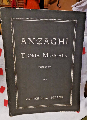 Anzaghi teoria musicale - ,