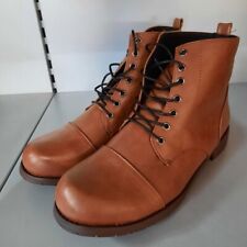 Scarpe da uomo 44,casual mocassino sportivo stringate, ecopelle marrone