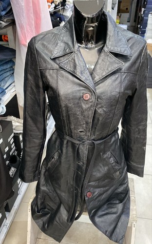Giacca pelle modello trench - in,
