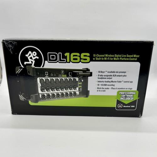 Mackie dl16s mixer - dl16s, audio