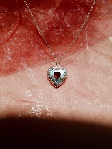 Medaglione forma cuore - a,