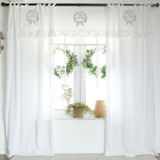 BIANCO 2x(145x250cm) Tende