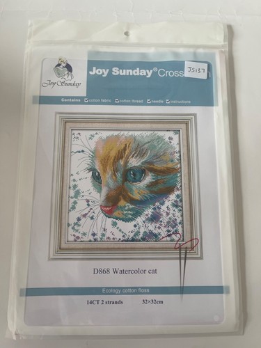 Kit punto croce joy sunday - joy,