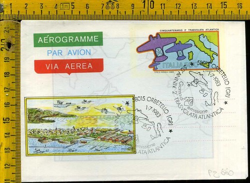 Aviazione posta aerea - aviazione, 1983
