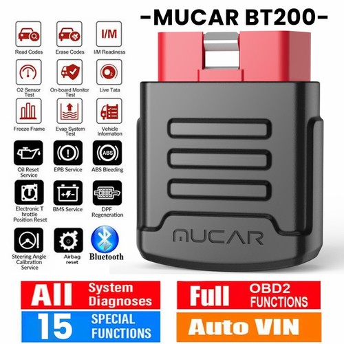 Mucar bt200 obd2 scanner - mucar,