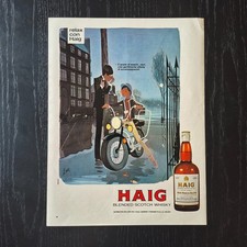 1970 Haig Whisky - Original AD Advertising Pubblicità Vintage