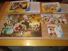 Lotto 4 puzzle Pinocchio Ravensburger, Clementoni 2 x 200 pz, 3 X 49 pz e 250pz