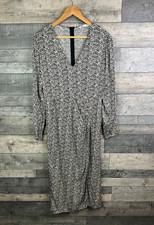 Abito Midi Zara Taglia XL Nero