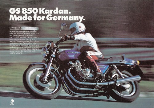 Suzuki 850 cardan - 850, +