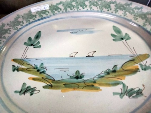 Piatto fangotto ceramica - piatto,