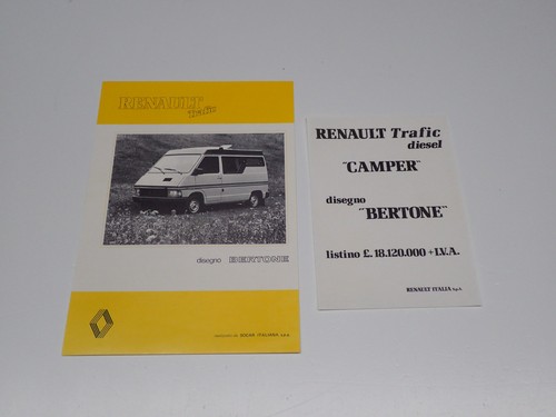 Renault trafic camper - camper, diesel