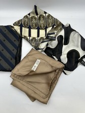 LOTTO 4 FAZZOLETTI/SCIARPA VINTAGE (1) UOMO ARTE ITALIA COREA POCKET SQUARES (3 SETA