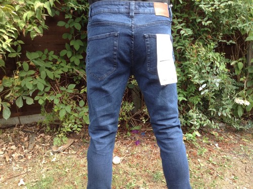 Jeans skinny blu medio asos - medio, ex