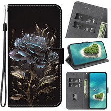 Flower Flip Wallet Phone Case