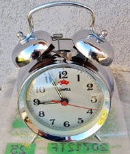 Antica Sveglia Orologio da Tavolo Originale Lowell d'epoca Vintage FUNZIONANTE