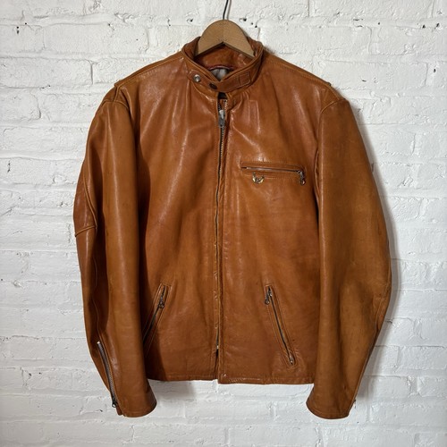 Giacca pelle moto - pelle, schott