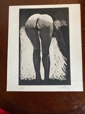 Enotrio, tecnica incisoria. Anni 80. Buone condizioni