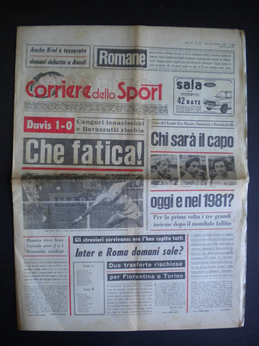 Corriere dello sport set - corriere, 20