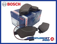 KIT 4 PASTIGLIE ANTERIORI BOSCH FIAT IDEA 1.2 1200 1.4 1400 BENZINA 1.3 JTD