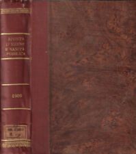 Rivista di igiene e sanità