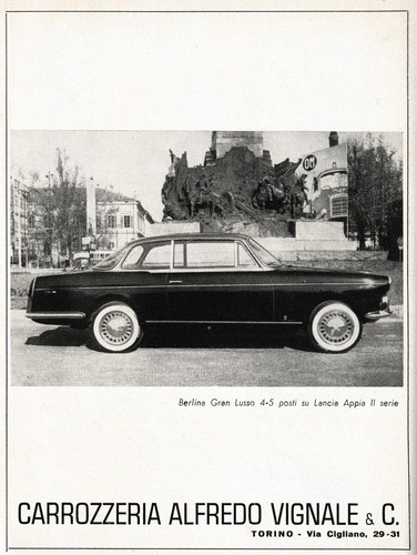 Pubblicita 1956 lancia appia - lancia,