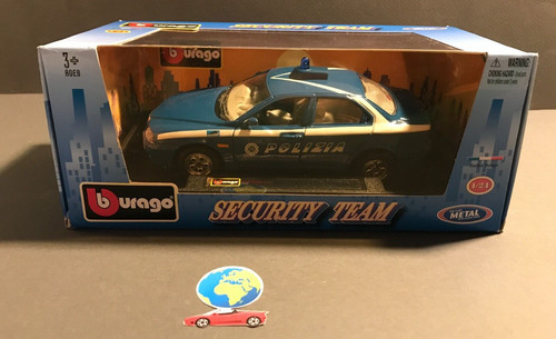 Bburago alfa romeo 156 polizia - bburago,