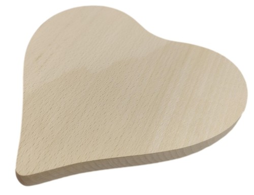 Tavola legno cuore 8 - cuore,