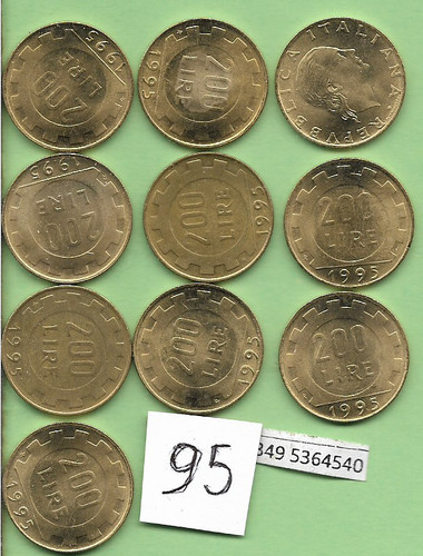 Lotto monete 200 - @lotto, lire