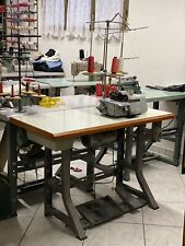 Macchina da cucire industriale Tagliacuci Singer 993 BX3 con Banco