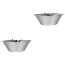 2 Pezzi Contenitore Grasso Gamma Olio da Cucina Tazza di Scarico