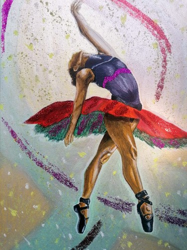 Ballerina quadro arredo - quadro,
