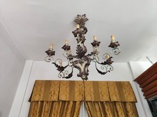 Lampadario stile '800, sei