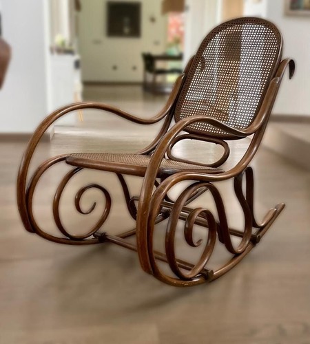 Sedia dondolo stile - dondolo, in