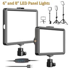 Studio Fotografico LED Fotografia Luce Kit Selfie Dimmerabile Fill Lampada con Treppiede Supporto