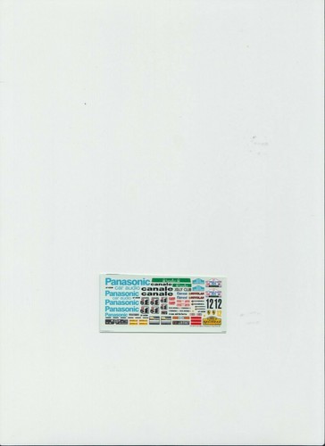 Decal racing43 ferrari - 1:43,